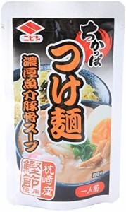 ニビシ醤油 調味料 ちかっぱつけ麺濃厚魚介豚骨スープ 50g×3