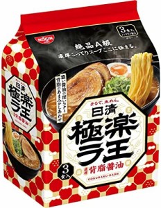日清食品 日清極楽ラ王 濃厚背脂醤油 3食パック(339g) ×9個
