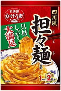 丸美屋 1人前×2回分 かけうま! 四川風担々麺の素 160g×4個