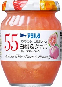 アヲハタ 55 白桃&グァバ(グレープフルーツ入り) 150g ×4個