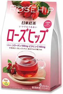 三井農林 日東紅茶 いつでもうるおいローズヒップ 8本×6個