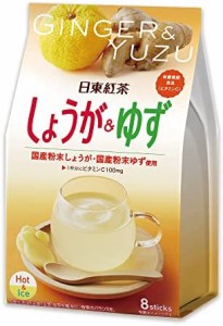 三井農林 日東紅茶 しょうが&ゆず 8本×6個