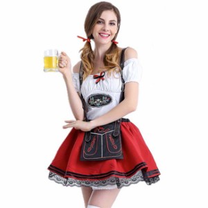 ハロウィン　ビールガール　Beer Girl　民族衣装　ドイツ　コスチューム　イベント　コスプレ　cos cos-w cos-snk wsc-170809-74