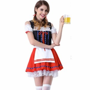 民族衣装　コスチューム　パーティー　イベント　ハロウィン　ビールガール　Beer Girl　コスプレ　cos cos-w cos-snk wsc-170809-75