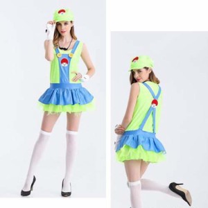 キャラクター　ハロウィン衣装 レディース 仮装 パーティー グッズ コス　コスプレ衣装 女性 仮装 cos cos-w cos-krk wsc-170809-157