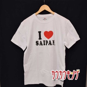 【中古】 (良品) I LOVE SAIPAN /アイラブ サイパン Tシャツ ホワイト サイズM メンズ