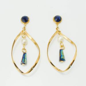 貼るだけピアスpippi R カラークリスタルとオーバルチャーム ゴールド ピッピ 貼るピアス シール Leange Leange 痛くないイヤリングの通販はau Wowma ワウマ オリスマ 全国どこでもメール便送料無料 商品ロットナンバー