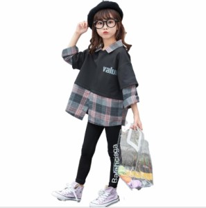 子供服子供ジャージ、上下セット韓国子供服無地女の子キッズ ベビー マタニティ ベビーファッション トップス その他