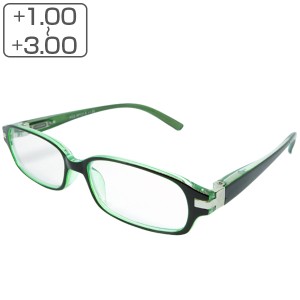 老眼鏡 シニアグラス メンズ レディース グリーン リーディンググラス 軽量 （ 男性 女性 男女兼用 ポリカーボネイト 頑丈 丈夫 メガネ 
