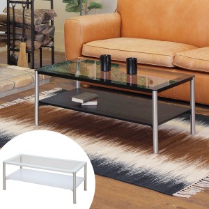 テーブル　リビングテーブル　COOL （ 送料無料 ガラステーブル センターテーブル ローテーブル コーヒーテーブル 机 つくえ 収納 サイド