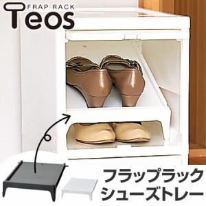 フラップラック　シューズトレー　テオス　Teos専用　シューズ棚板 （ 収納ボックス 衣装ケース 小物収納 鏡面仕上げ キッチン収納　ルー