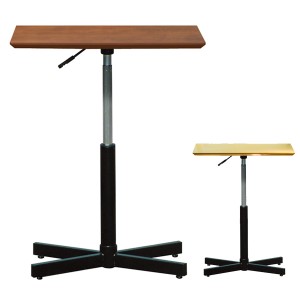 角テーブル　ブランチヘキサテーブル　昇降式 （ 送料無料 デスク コーヒーテーブル 机　高さ調節　センターテーブル　リビングテーブル