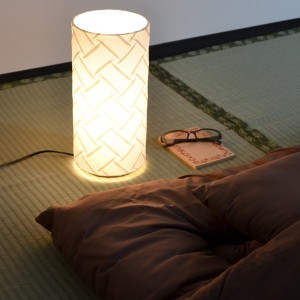 テーブルライト　和紙　プリーツ　織姫　1灯 （ 送料無料 照明 和風 テーブル LED 和室 和モダン デスク 照明器具 和照明 おしゃれ 日本