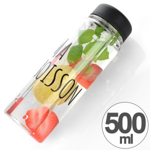 クリアーボトル　500ml　直飲み　水筒　ウォーターボトル　プラスチック製 （ プラスチックボトル スムージーボトル すいとう スポーツボ