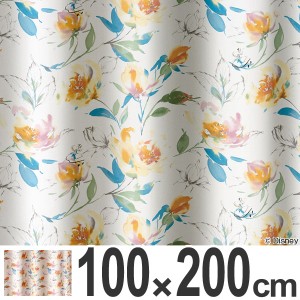 カーテン　遮光カーテン　スミノエ　アリス　ローズガーデン　100×200cm （ 送料無料 遮光 ディズニー ドレープカーテン Disney ふしぎ