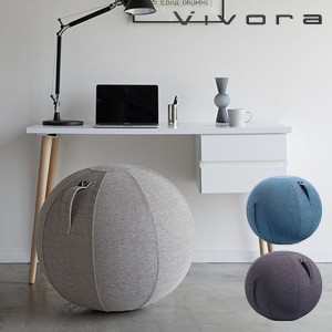 バランスボール シッティングボール ルノラ シェニール Vivora Sitting Ball Luno Chenille 65cm （ 送料無料 エクササイズボール ヨガボ