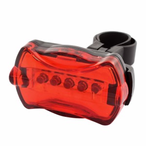uxcell バイク LEDテールライト プラスチック製レッド 6ライトモード 緊急時安全性