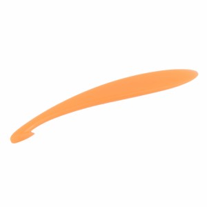 uxcell フルーツピーラー はく離ツール スイカのスライサー オレンジ プラスチック キッチン用品 15cmの長さ