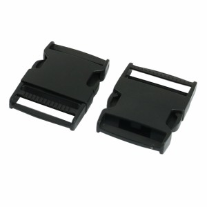 uxcell スペアバックル バックル ストッパー 6.8 x 4.5 x 1.3cm クイックリリースバックル 45mm 2個入り