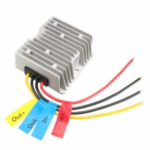 uxcell DC 12V (10V~16V)- DC19V 5A 95W ノートブック用 防水 電源 コンバータ レギュレータ