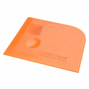 uxcell　ペイントスクレーパー　プラスチック　スムージングツール　フロントガラス処理用　塗装　壁装　140mm　オレンジ