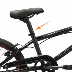 X　AUTOHAUX　自転車シートポスト　アルミニウム合金　シートチューブ　スケールマークなし　ユニバーサル　28.6x450　mm　ブラック