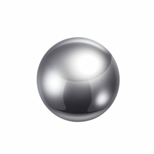 uxcell　304ステンレス鋼球　G100プレシジョン　キーホルダー、ベアリング用　28.5　mm