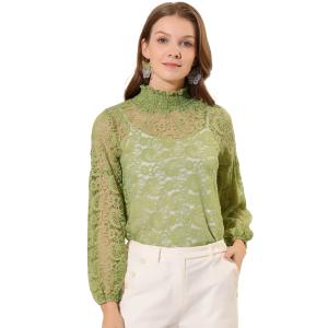 グリーン 総レース トップスの通販 Au Pay マーケット