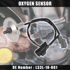 uxcell L33L-18-8G1 酸素センサー O2センサー 酸素測定センサー フロント 空燃比 Mazdaに対応 CX-7 2007-2012に対応 2.3L