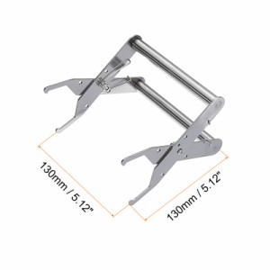 uxcell フレームホルダ ステンレス ハニカムホルダ 治具 養蜂設備