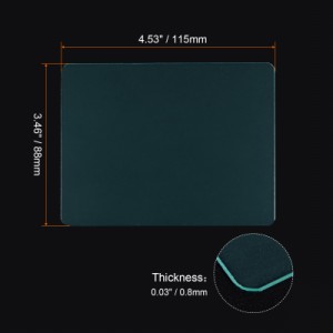 uxcell 溶接ヘルメット外側カバーレンズ 暗化溶接フィルター用 保護レンズ用 置換 115x88x0.8mm クリア 10個