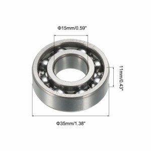 uxcell クランクシャフトボールベアリング チェーンソー用 クランクシャフトボールベアリング MS210 MS230 MS250 チェーンソー交換部品用