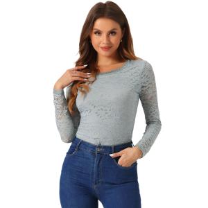 シースルー ブラウス グレーの通販｜au PAY マーケット 