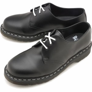 ドクターマーチン Dr.Martens 3ホールシューズ ホワイトステッチ ブラックスムース 1461Z WHITE STITCH BLACK SMOOTH メンズ・レディース