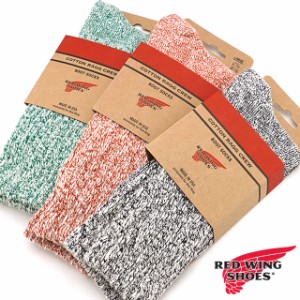 レッドウィング REDWING メンズ コットンラグソックス COTTON RAGG SOCKS ブーツソックス 靴下 [97167 97169 97245 FW19]【メール便可】