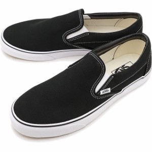 バンズ VANS スリッポン クラシック スリップオン CLASSIC SLIP-ON メンズ・レディース ヴァンズ スニーカー BLACK ブラック系 [VN000EYE