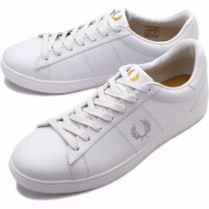 フレッドペリー FREDPERRY スニーカー スペンサーレザー [B4334-200 FW22] SPENCER LEATHER メンズ・レディース WHITE