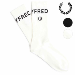 フレッドペリー FRED PERRY ボールド ティップド ソックス [C6146 FW23] BOLD TIPPED SOCKS メンズ・レディース 靴下 ギフト クルーソッ