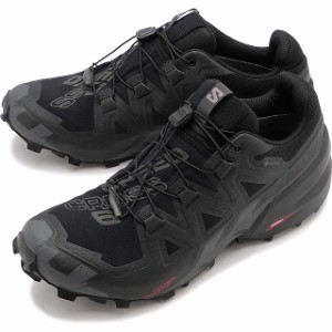 サロモン SALOMON メンズ トレイルランニングシューズ ゴアテックス [L41738600 FW23] SPEEDCROSS 6 GTX 靴 スニーカー 防水 アウトドア 