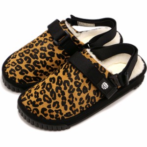 【SALE】シャカ SHAKA スナッグ クロッグ ボア カウヘアー [SK-263 FW23] SNUG CLOG BOA COWHAIR メンズ・レディース 冬サンダル Leopard