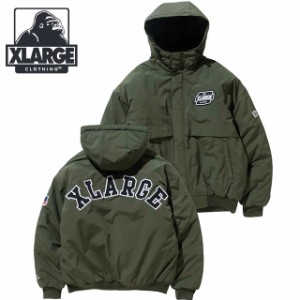 【30％OFF／SALE】エクストララージ XLARGE メンズ ナイロン パファージャケット [101233021006 FW23] NYLON PUFFER JACKET x-large エッ