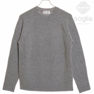 【SALE】ソリア Soglia ランドノア セーター [FW23] LANDNOAH Sweater メンズ・レディース トップス クルーネック ニット 日本製 Light-G