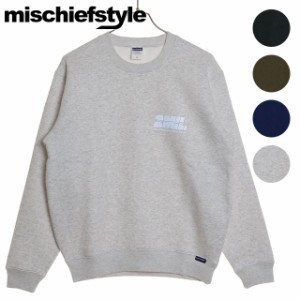 ミスチーフスタイル mischiefstyle ツーミリオンロゴスウェットシャツ [OG011] 2 MILLION LOGO SWEATSHIRT メンズ・レディース トップス 