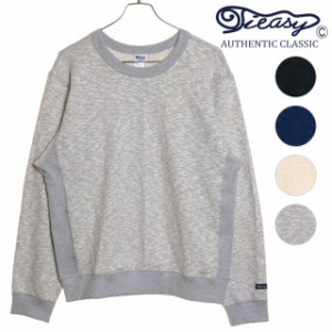 【SALE】ティージー Tieasy メンズ ティージーオリジナルクルー [te002CR FW23] Tieasy ORIGINAL CREW 日本製 トップス 長袖 クルーネッ