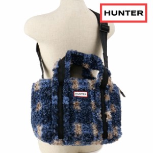 【SALE】ハンター HUNTER イントレピッド プレイド ブークルミニトート [UBB3620PBO-LCK FW23Q4] INTREPID PLAID BOUCLE MINI TOTE トー