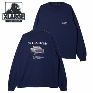 【30％OFF／SALE】エクストララージ XLARGE メンズ オールドピックアップトラック ロングスリーブポケットTシャツ [101234011002 HO23] O