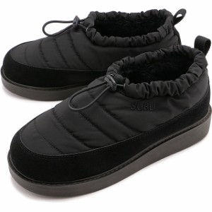 スブ SUBU スブ カマン モックシューズ [SK FW23] SUBU KAMAN Moc Shoes メンズ・レディース スリッポン ウィンターシューズ BK 黒 ブラ