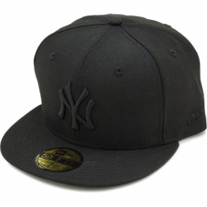 ニューエラ NEWERA キャップ カスタム 59FIFTY ニューヨーク・ヤンキース ブラック/ブラック [13562246]