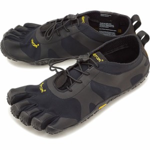 ビブラムファイブフィンガーズ メンズ Vibram FiveFingers オールラウンド アウトドア 5本指シューズ V-ALPHA ベアフット 靴 Black [18M7