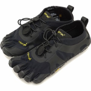 ビブラムファイブフィンガーズ レディース Vibram FiveFingers オールラウンド アウトドア 5本指シューズ V-ALPHA ベアフット 靴 Black [